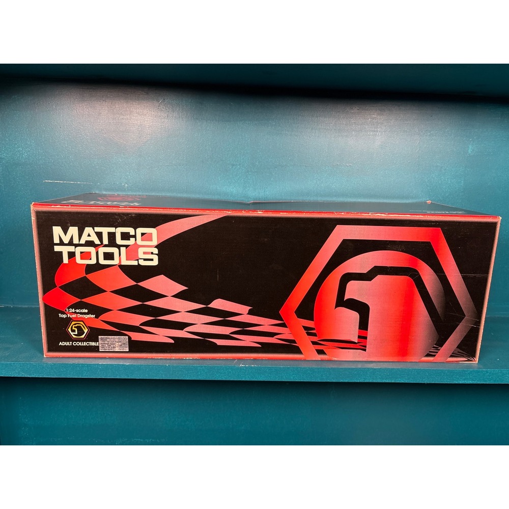 Matco Tools Gary Scelzi 1999 Winston Top Fuel Dragster 1:24 Diecast COA Box